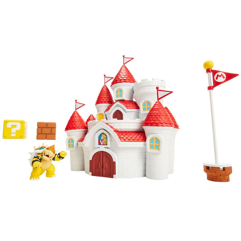 Playset Mushroom Kingdom Castle Mario Bros Nintendo - imagen 4