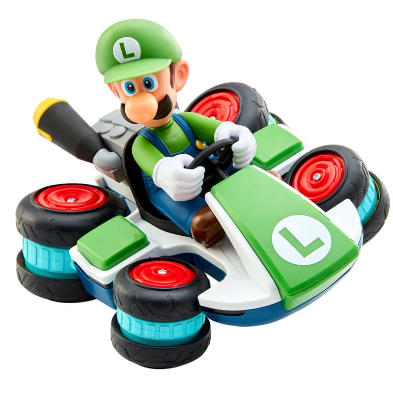 Coche Mini RC Racer Luigi Mario Kart Nintendo radio control - imagen 4