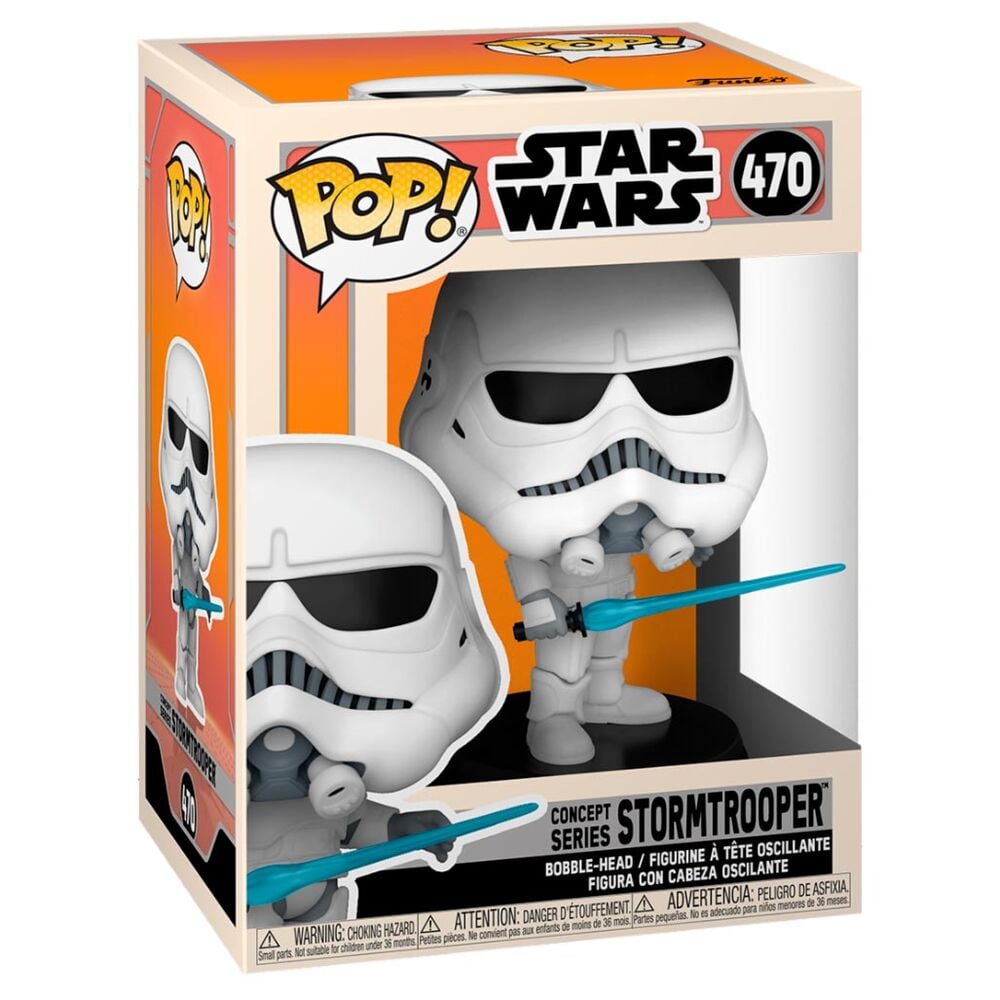 Figura POP Star Wars Concept Series Stormtrooper - imagen 3