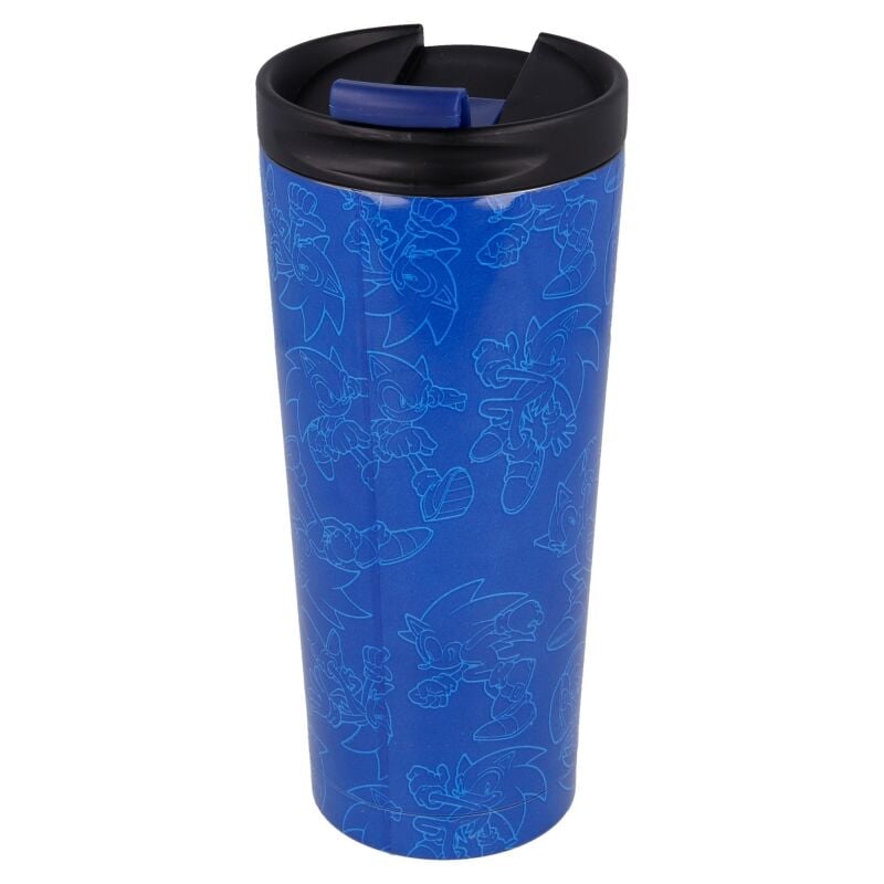 Vaso cafe acero inoxidable Sonic The Hedgehog 425ml - imagen 2