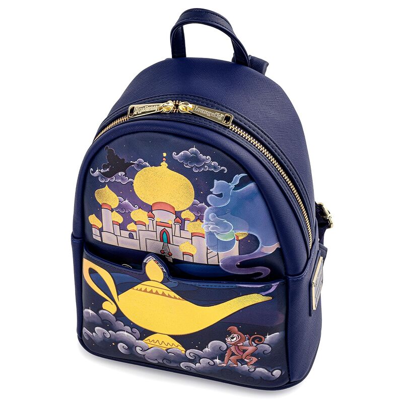 Mochila Castillo Jasmine Aladdin Disney Loungefly 26cm - imagen 3