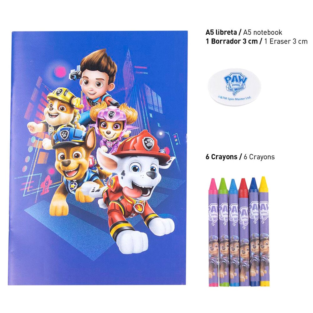 Set papeleria Patrulla Canina Paw Patrol - imagen 4