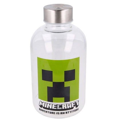 Botella cristal Minecraft 620ml - imagen 2