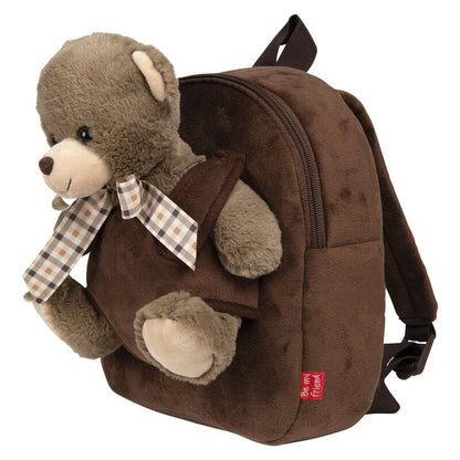 Mochila + peluche Oso Tommy 26cm - imagen 3