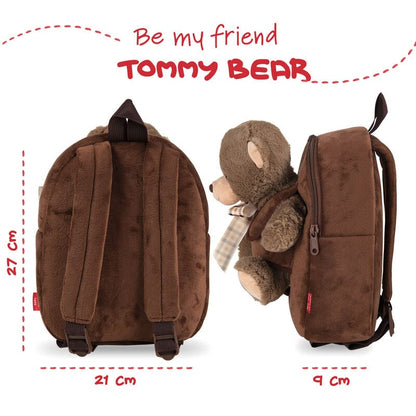 Mochila + peluche Oso Tommy 26cm - imagen 4