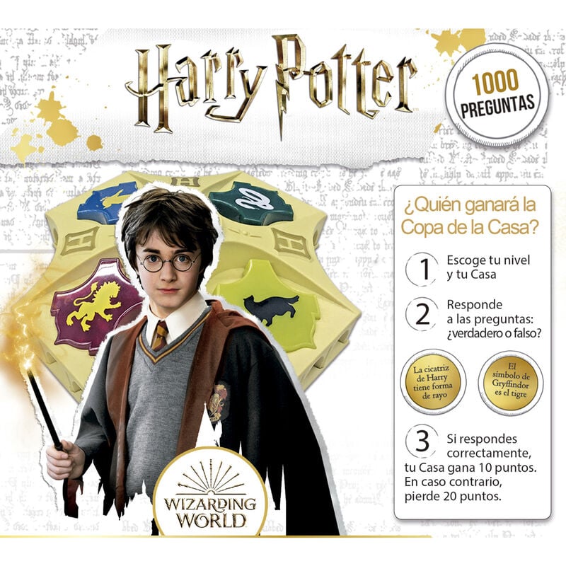 Juego mesa Quiz Harry Potter español - imagen 3