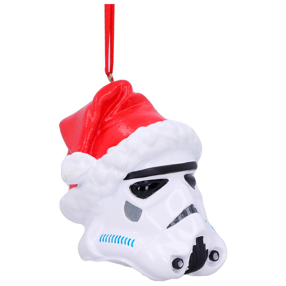 Adorno Navidad Stormtrooper Gorro Santa Star Wars - imagen 4