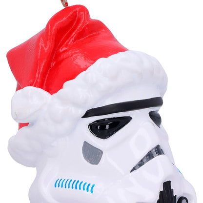 Adorno Navidad Stormtrooper Gorro Santa Star Wars - imagen 5