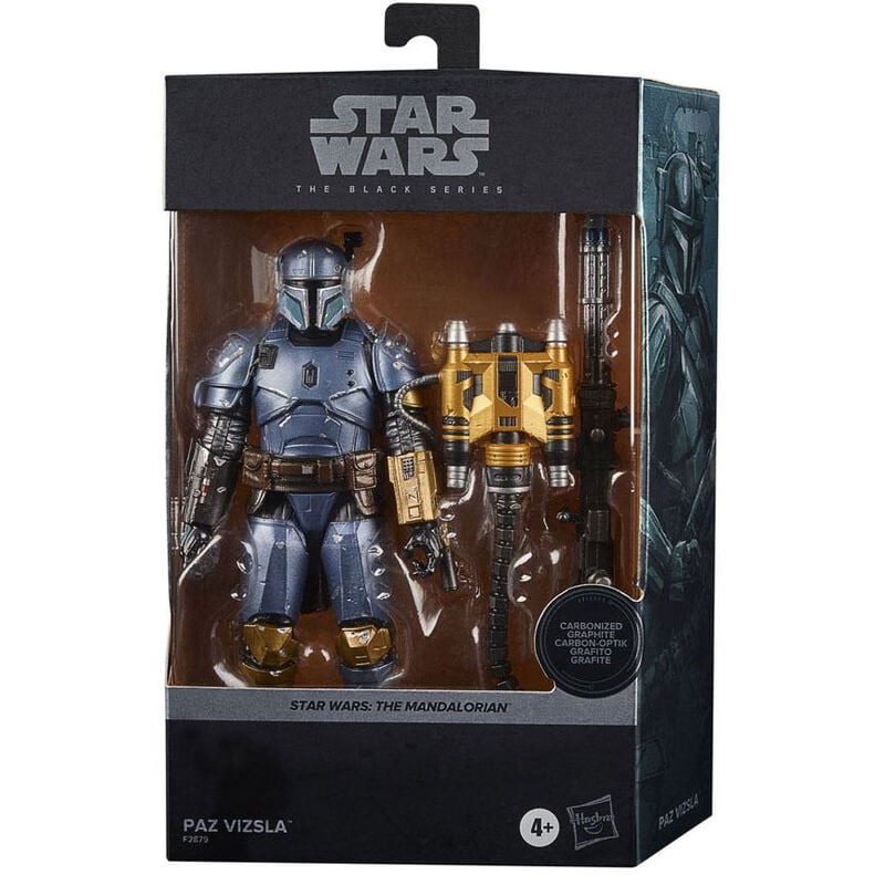 Figura Paz Vizla Carbonized Black Series Star Wars 15cm - imagen 2