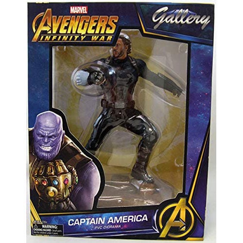 Estatua Capitan America Vengadores Avengers 3 Marvel 23cm - imagen 2