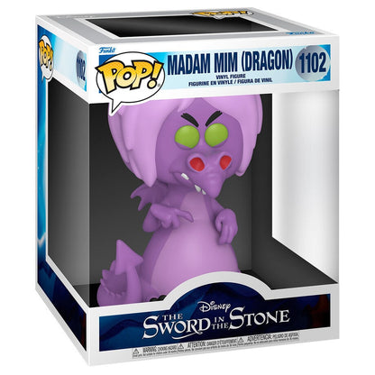 Figura POP Disney Merlin El Encantador Mim as Dragon 15cm - imagen 2