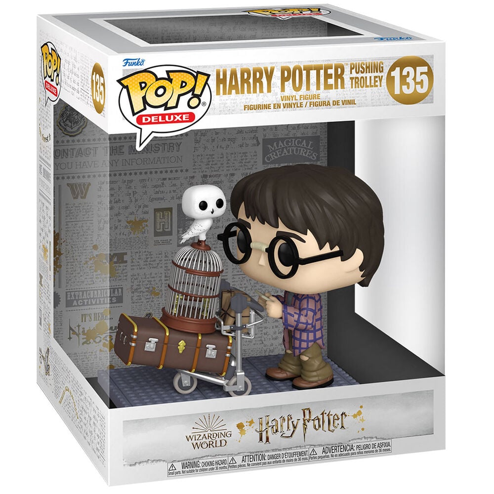 Figura POP Harry Potter Anniversary Harry Pushing Trolley - imagen 3