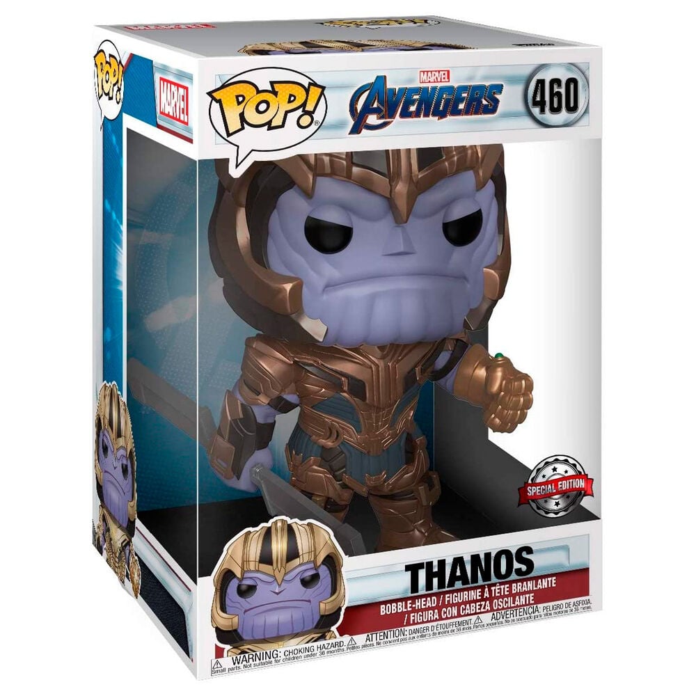 Figura POP Marvel Avengers Endgame Thanos Exclusive 25cm - imagen 2