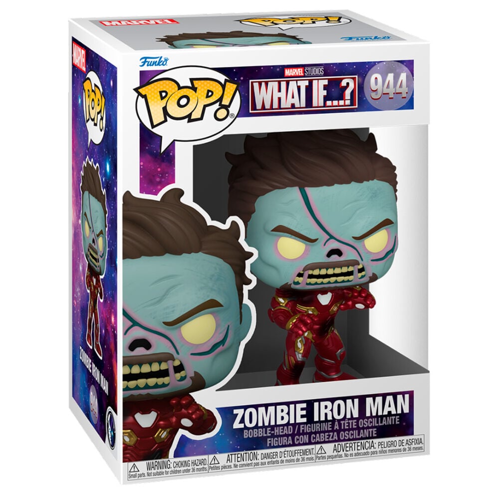 Figura POP Marvel What If Zombie Iron Man - imagen 2