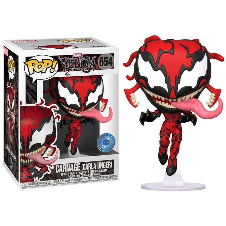 Figura POP Marvel Comics Carla Unger Carnage Exclusive - imagen 3