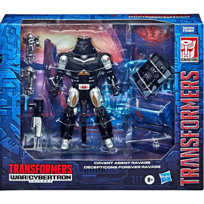 Blister figura Covert Agent Ravage + Decepticon Forever Ravage War From - imagen 4