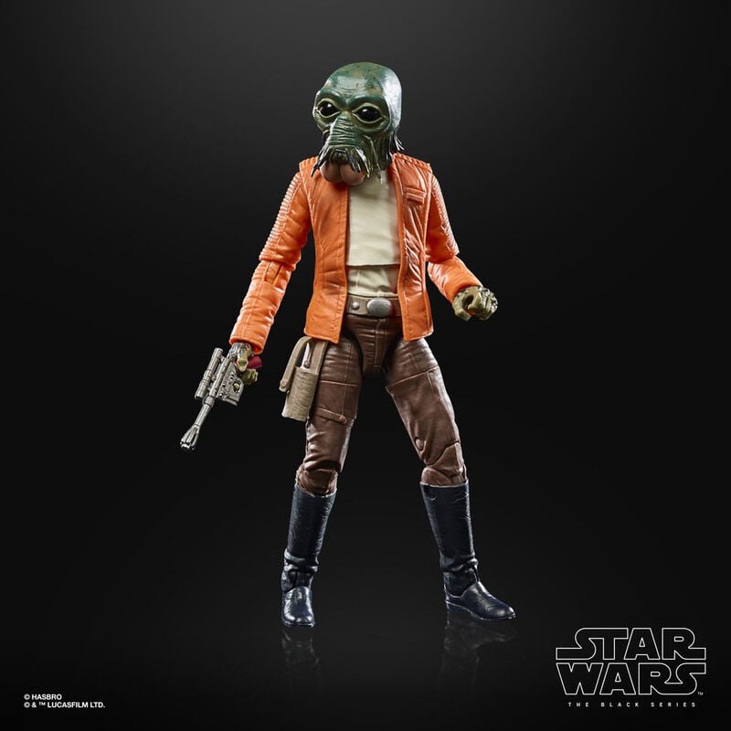 Set figuras The Power Of The Force Cantina Showdown Black Series Star Wars 15cm - imagen 4