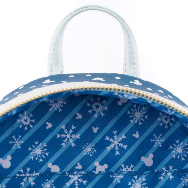 Mochila Mickey Minnie Snowman Disney Loungefly 26cm - imagen 4