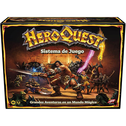 Juego de Mesa HeroQuest Aventuras en Mazmorras Avalon Hill español