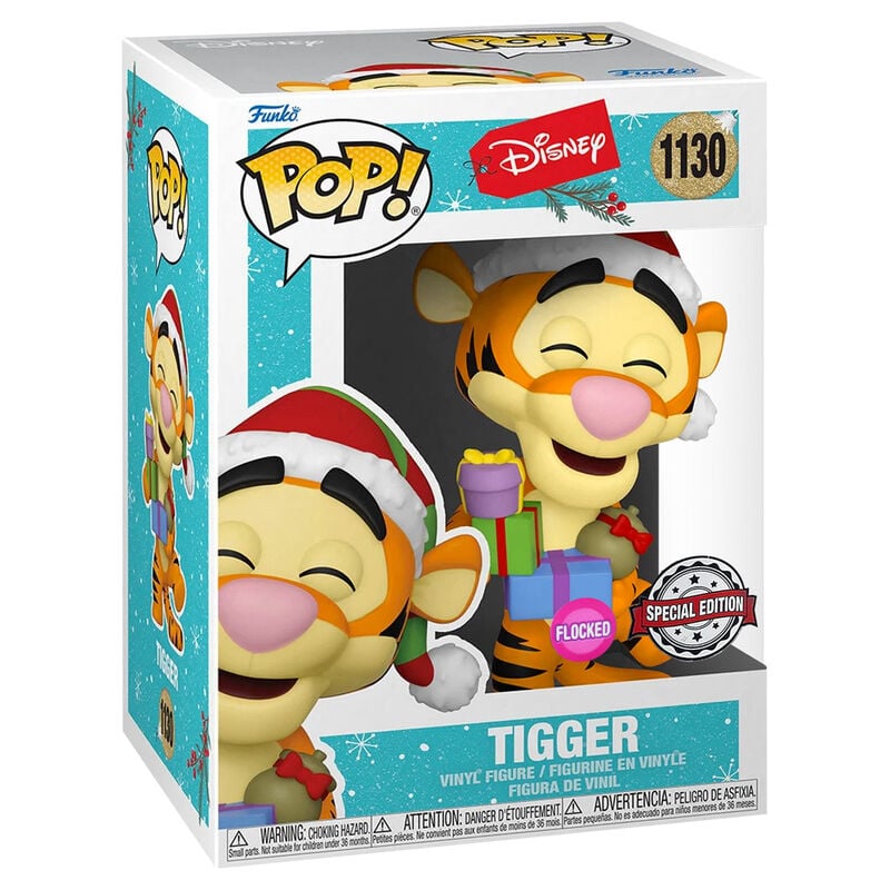Figura POP Disney Holiday Tigger Flocked Exclusive - imagen 2