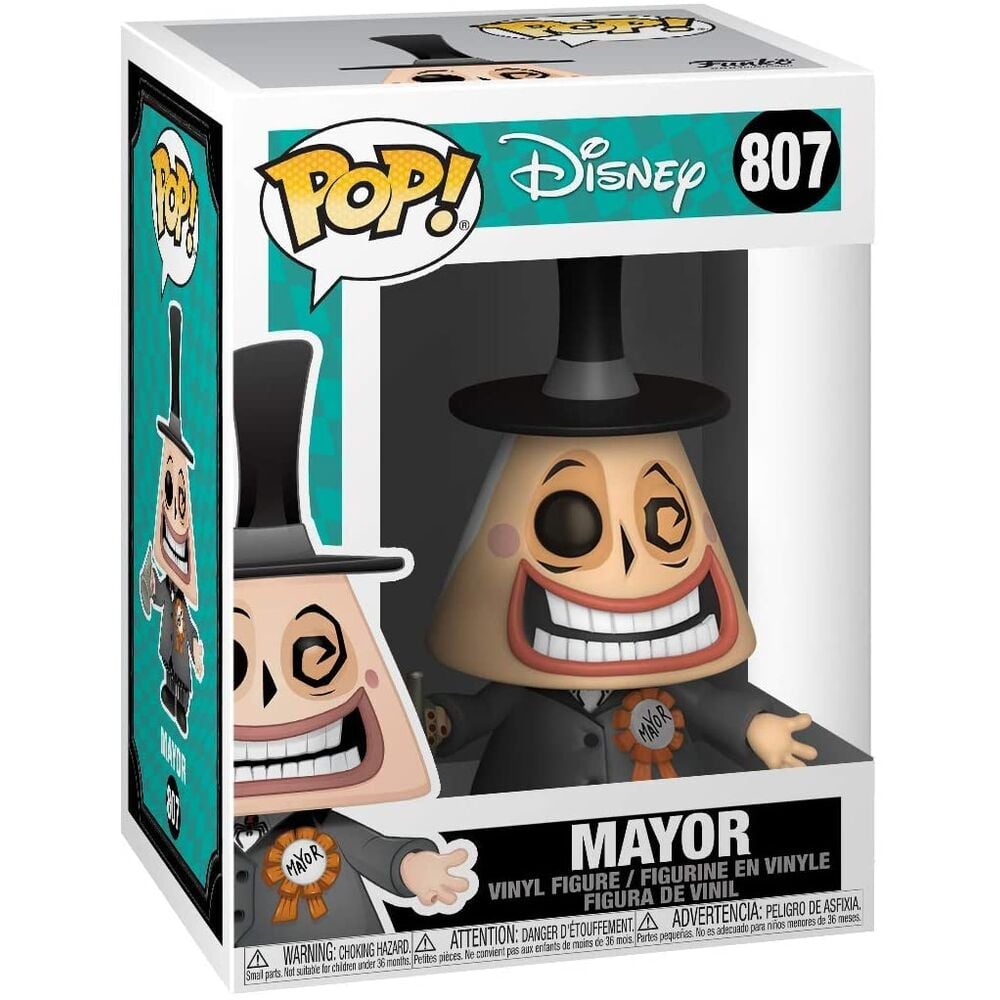 Figura POP Disney Pesadilla Antes de Navidad Mayor with Megaphone 5 + 1 Chase - imagen 2
