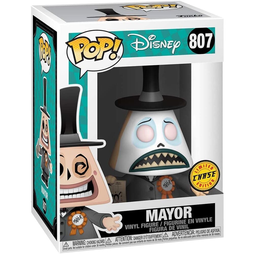 Figura POP Disney Pesadilla Antes de Navidad Mayor with Megaphone 5 + 1 Chase - imagen 3