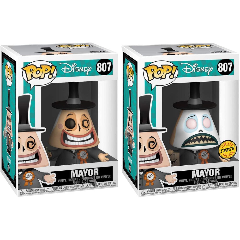 Figura POP Disney Pesadilla Antes de Navidad Mayor with Megaphone 5 + 1 Chase - imagen 4