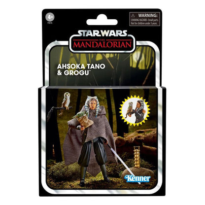 Figura Ahsoka Tano and Grogu Vintage Collection Star Wars 10cm - imagen 3
