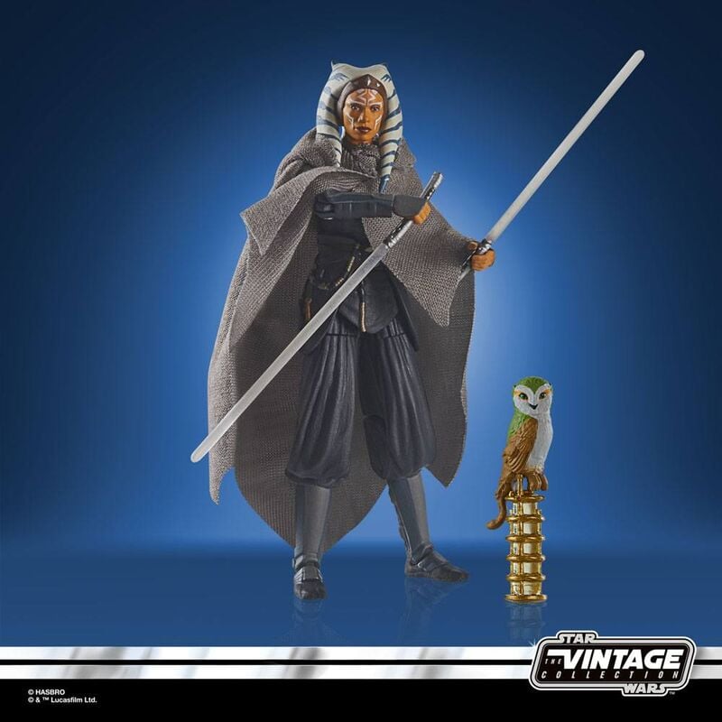 Figura Ahsoka Tano and Grogu Vintage Collection Star Wars 10cm - imagen 5
