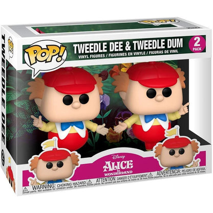 Blister 2 figuras POP Disney Alicia en el Pais de las Maravillas Tweedle Dee - imagen 2