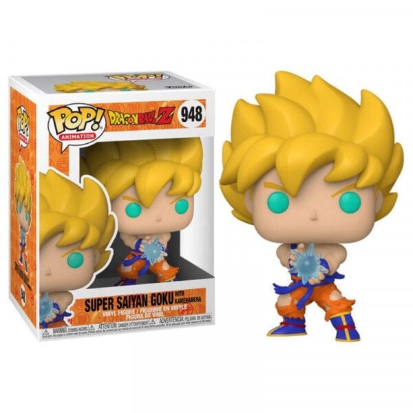Figura POP Dragon Ball Z Super Saiyan Goku Kamehameha Wave - imagen 2