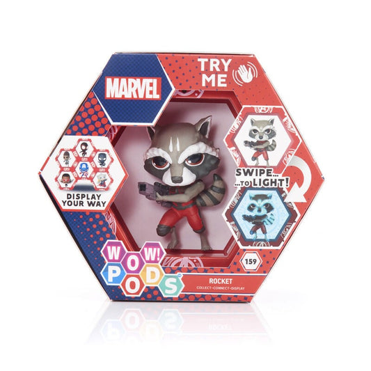 Figura led WOW! POD Rocket Raccoon Marvel - imagen 2