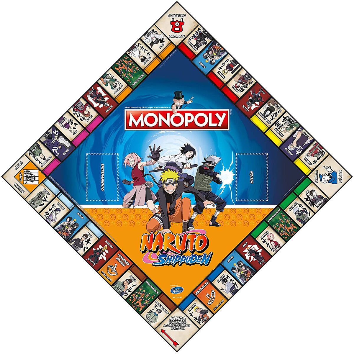Juego monopoly Naruto Shippuden - imagen 4