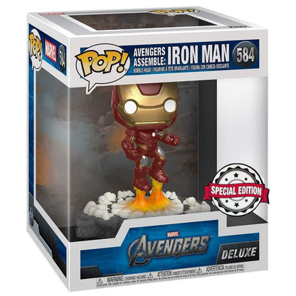 Figura POP Marvel Avengers Iron Man Assemble Exclusive - imagen 3