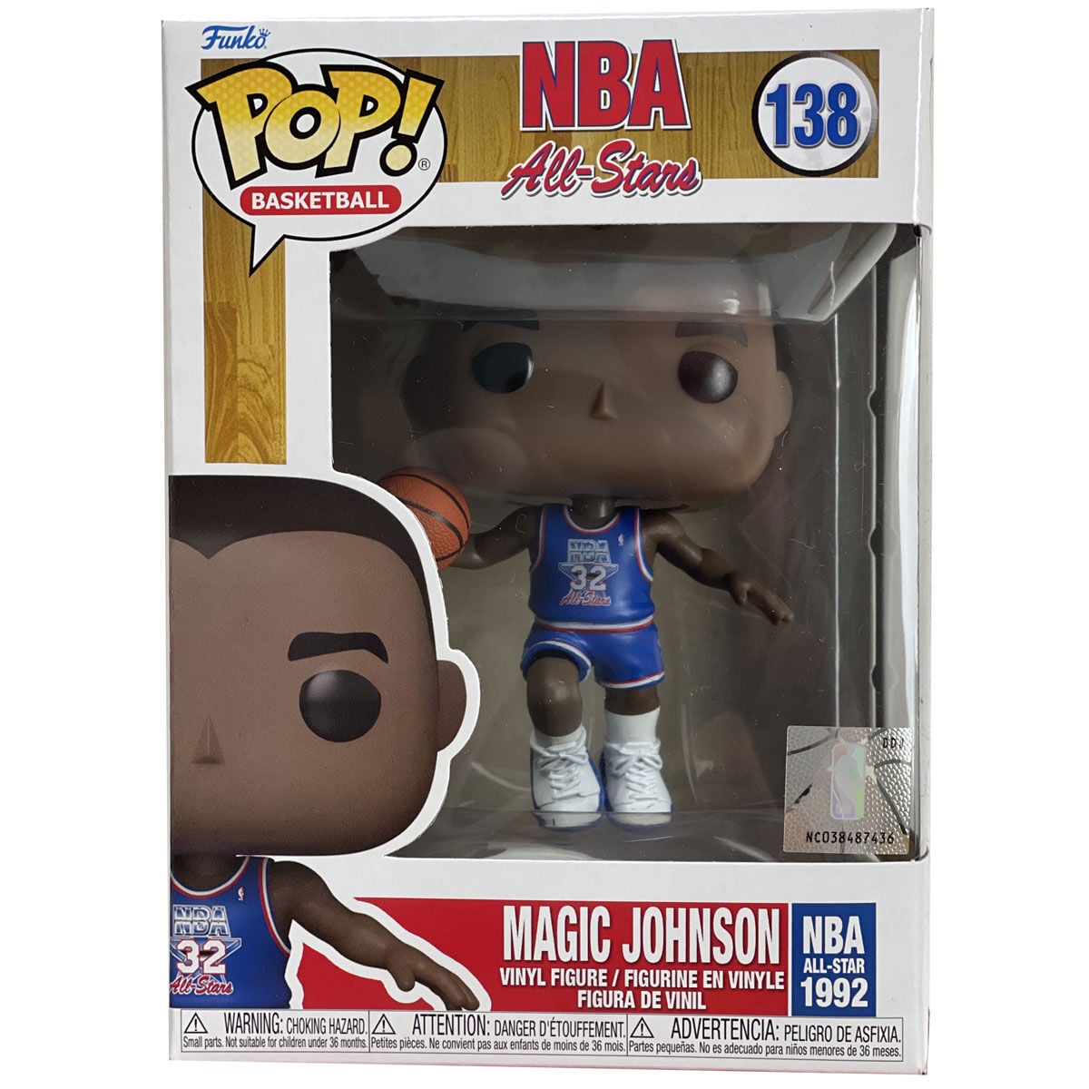 Figura POP NBA All Star Magic Johnson 1992 - imagen 4