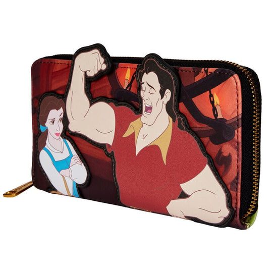 Cartera Villanos Escena Gaston La Bella y la Bestia Disney Loungefly - imagen 2