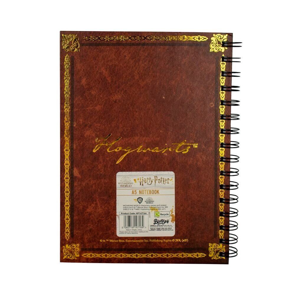 Cuaderno A5 Hogwarts Harry Potter - imagen 3