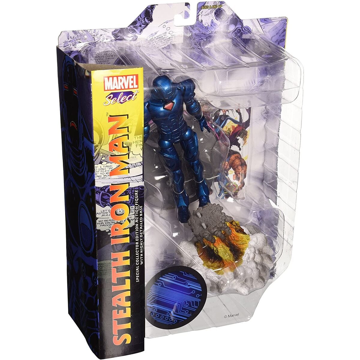 Figura Iron Man Marvel Select 18cm - imagen 2