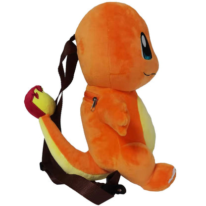 Mochila Peluche Charmander Pokemon 36cm - imagen 2