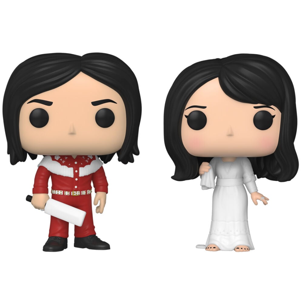 Blister 2 figuras POP The White Stripes Jack White and Meg White - imagen 2