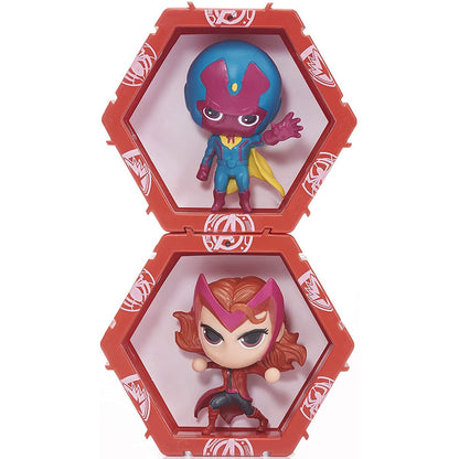 Set Figuras led WOW! POD Vision + Scarlet Marvel - imagen 2