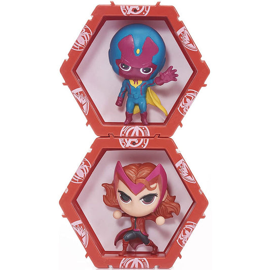 Set Figuras led WOW! POD Vision + Scarlet Marvel - imagen 2