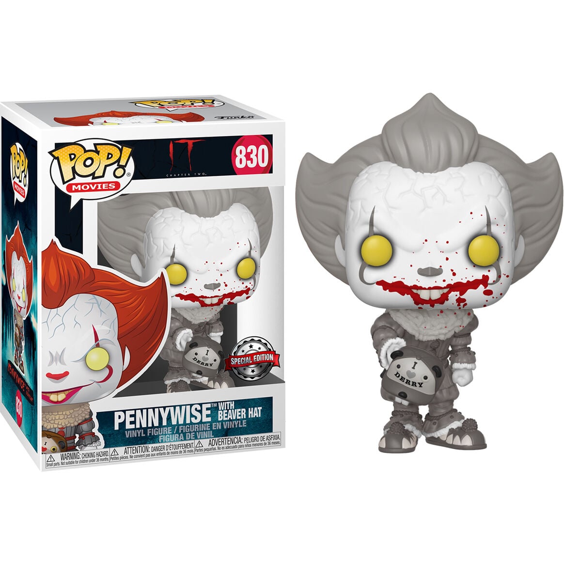 Set figura POP & Tee IT 2 Pennywise Exclusive M - imagen 2