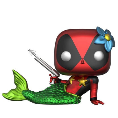 Set figura POP & Tee Marvel Deadpool Mermaid Exclusive - imagen 4