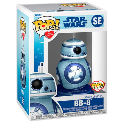 Figura POP Star Wars Make a Wish BB-8 Metallic - imagen 2