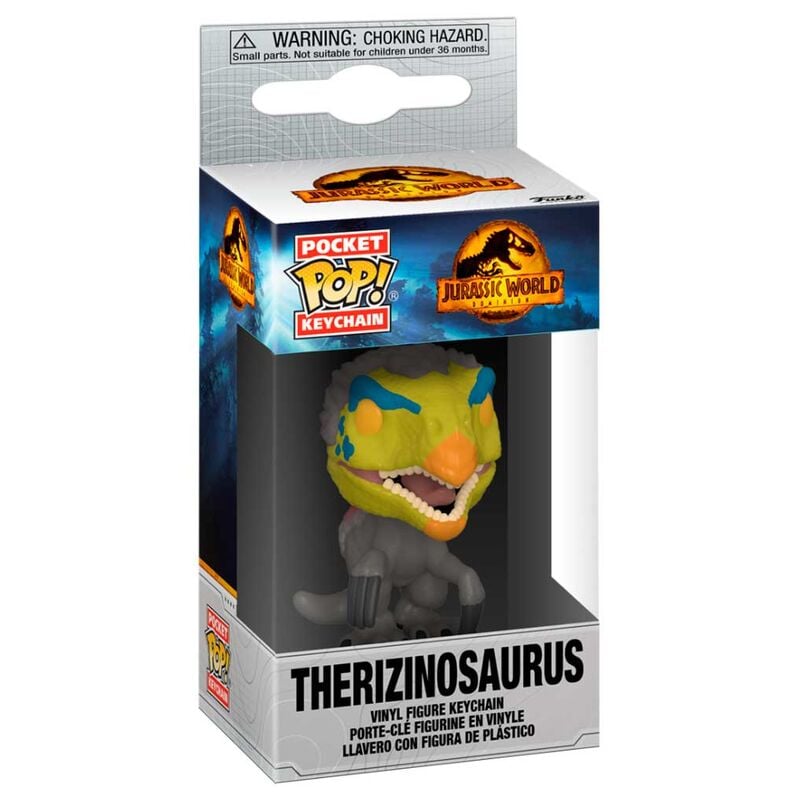 Llavero Pocket POP Jurassic World 3 Therizinosaurus - imagen 2