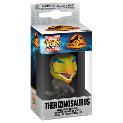 Llavero Pocket POP Jurassic World 3 Therizinosaurus - imagen 2