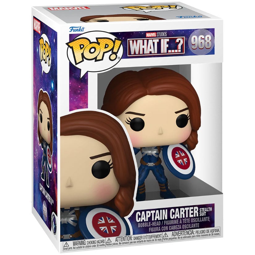 Figura POP Marvel What If Captain Carter Stealth - imagen 2