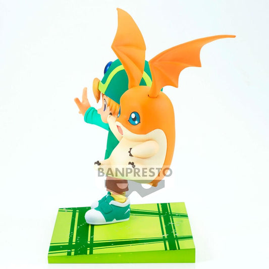 Figura Takeru & Patamon Adventure Archives Digimon Adventure 15cm - imagen 2