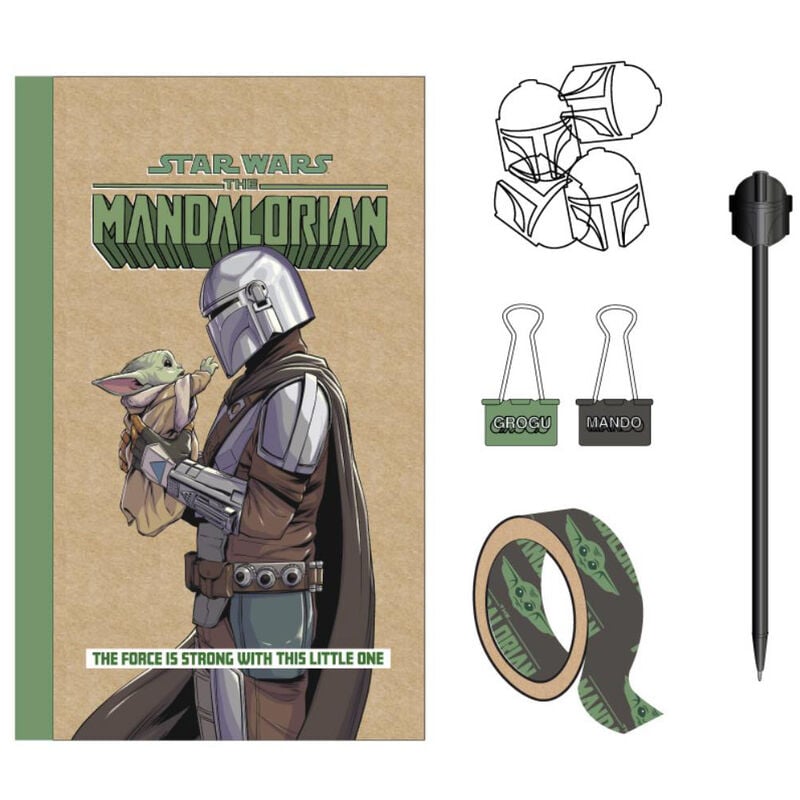 Set papeleria The Mandalorian Star Wars - imagen 3